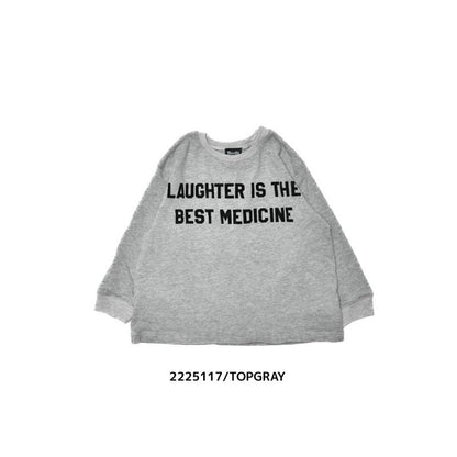 【ニードルワークス】落書きスマイルTシャツ　9号～13号　2225117W