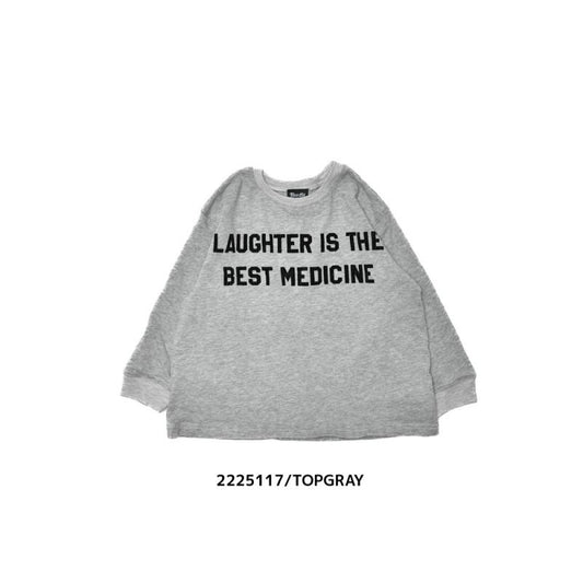 【ニードルワークス】落書きスマイルTシャツ　9号～13号　2225117W