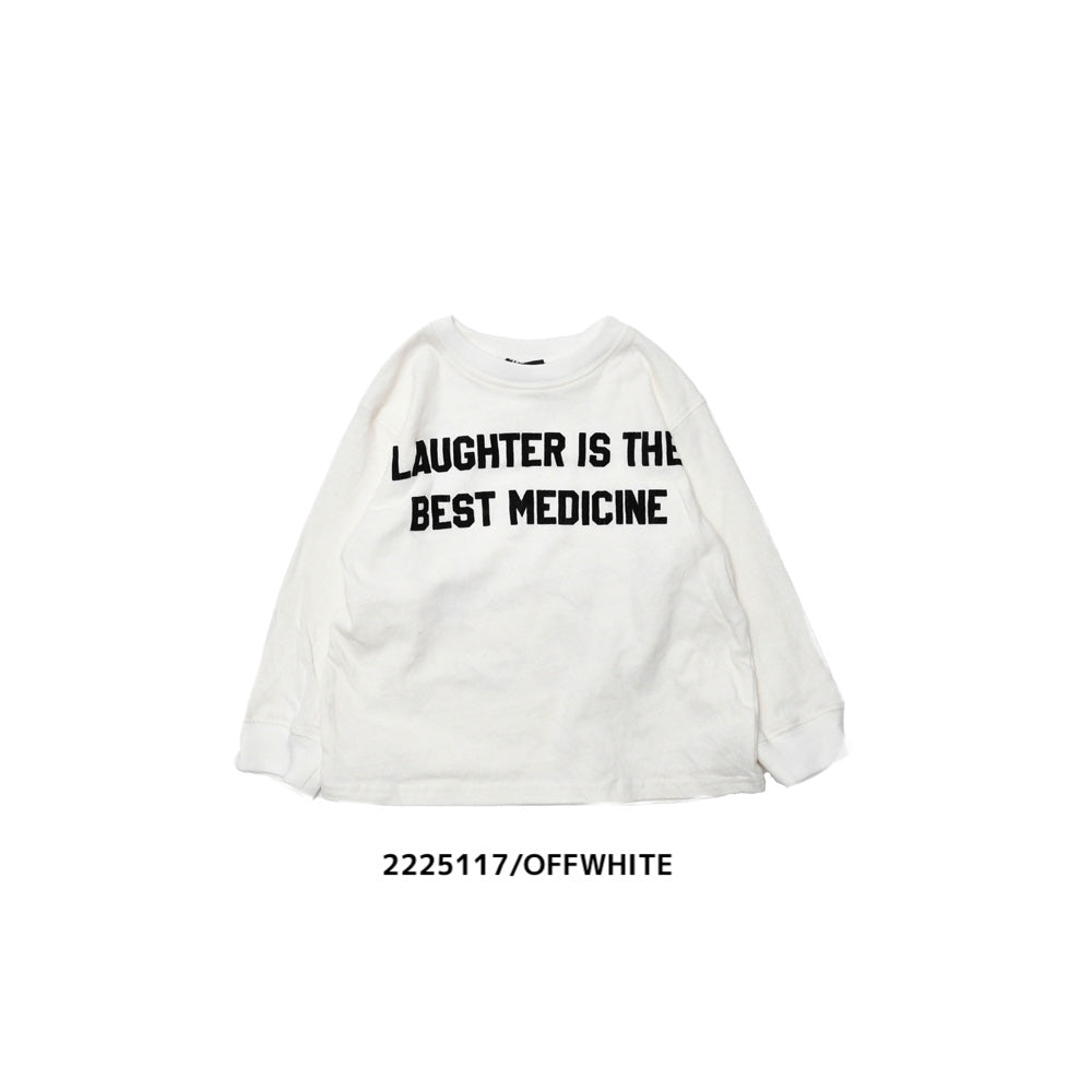 【ニードルワークス】落書きスマイルTシャツ　9号～13号　2225117W