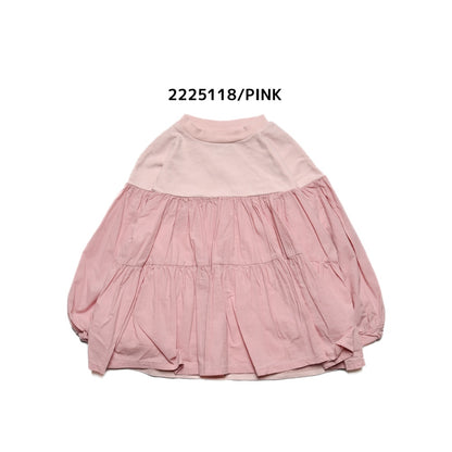 子供服【ニードルワークス】　ギャザーTシャツ　100㎝～150㎝　2225118