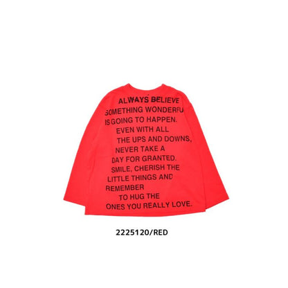 【ニードルワークス】プリントTシャツ　9号～13号　2225120W