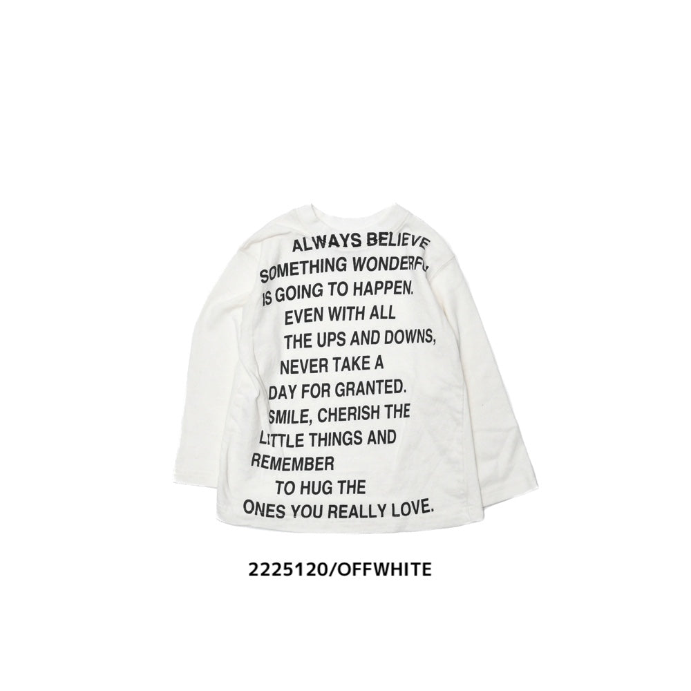 子供服【ニードルワークス】プリントTシャツ　100㎝～150㎝　2225120