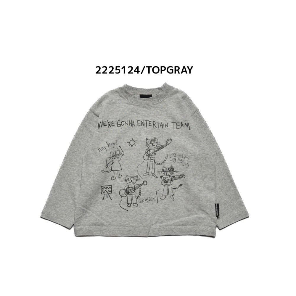 子供服【ニードルワークス】落書きLIVETシャツ　100㎝～150㎝　2225124
