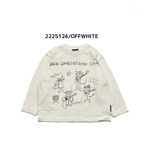 子供服【ニードルワークス】落書きLIVETシャツ　100㎝～150㎝　2225124