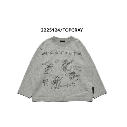 【ニードルワークス】落書きLIVETシャツ　9号～13号　大人サイズ　2225124W