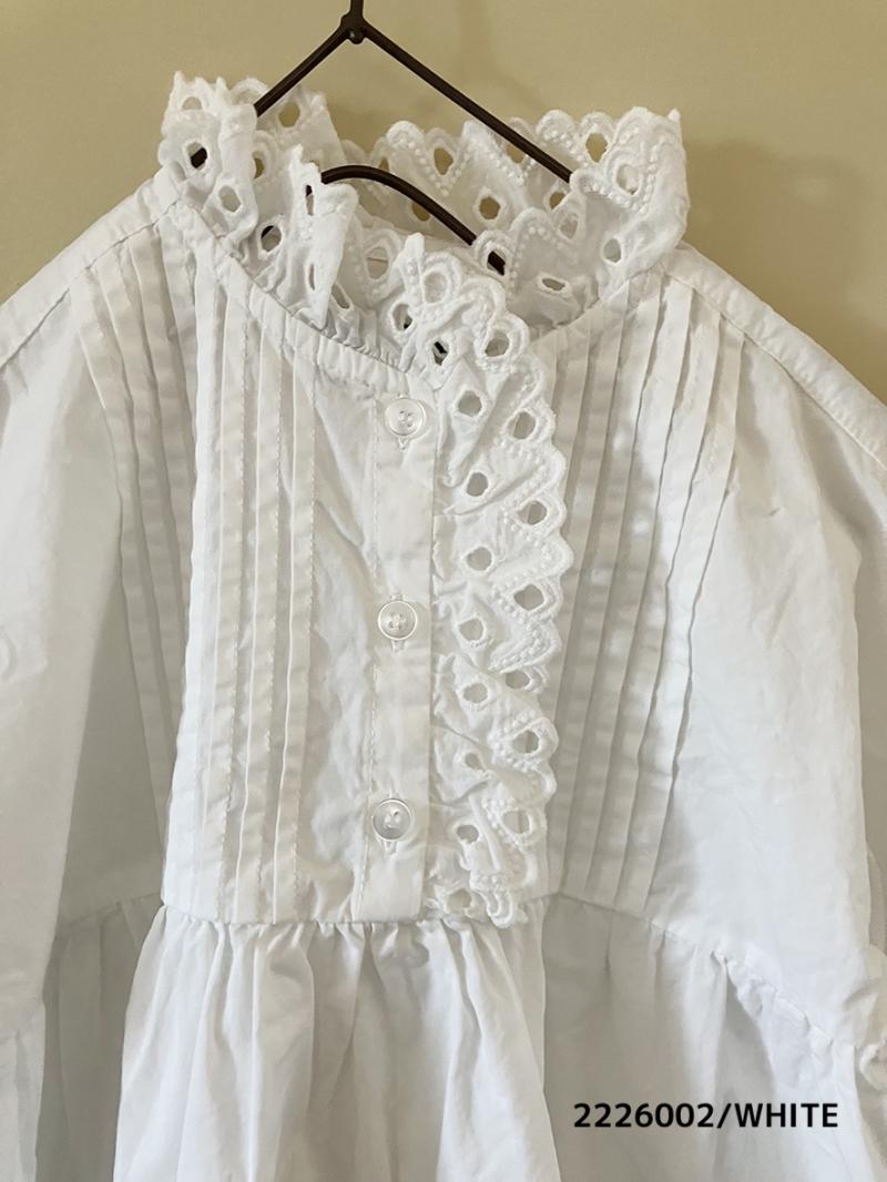 タイプライターレースブラウス100～150【NEEDLEWORKS】2226002
