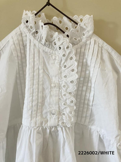 タイプライターレースブラウス100～150【NEEDLEWORKS】2226002
