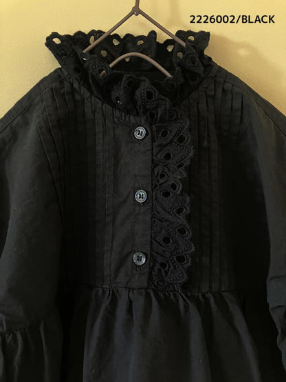 タイプライターレースブラウス100～150【NEEDLEWORKS】2226002