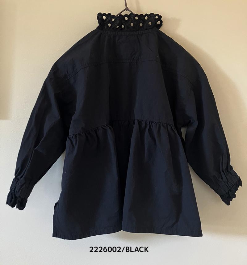 タイプライターレースブラウス100～150【NEEDLEWORKS】2226002