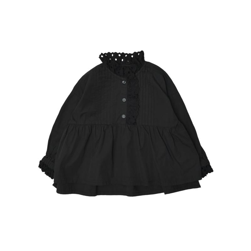 タイプライターレースブラウス9~13号【NEEDLEWORKS】 2226002w