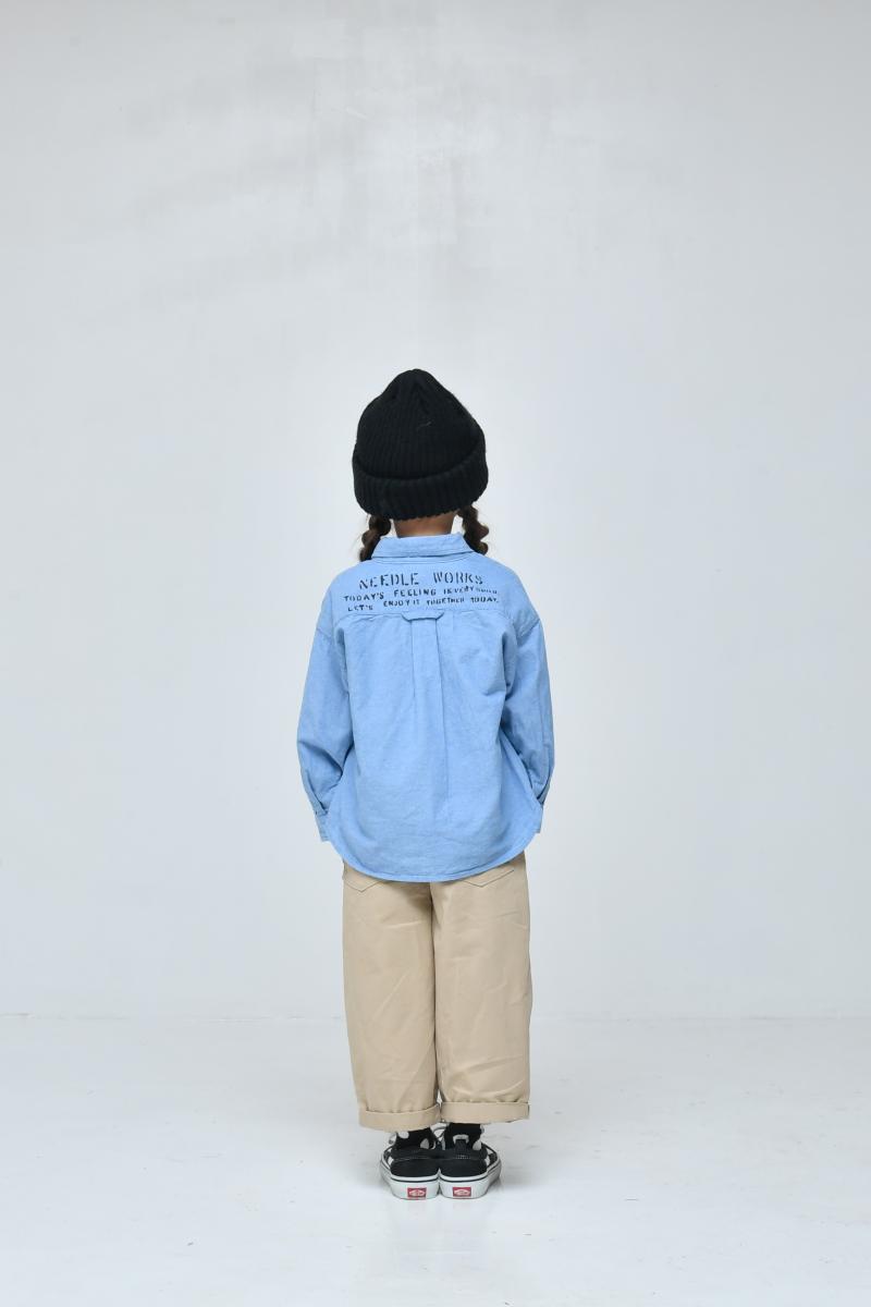 オックスフォードボタンダウンシャツ100～150【NEEDLEWORKS】2226003