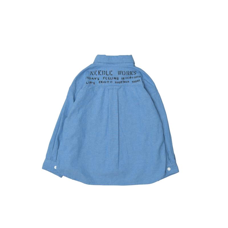 オックスフォードボタンダウンシャツ【NEEDLEWORKS】9~13号2226003w