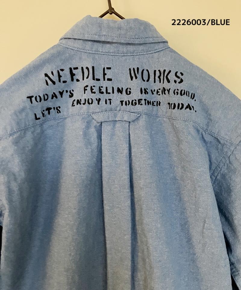 オックスフォードボタンダウンシャツ100～150【NEEDLEWORKS】2226003