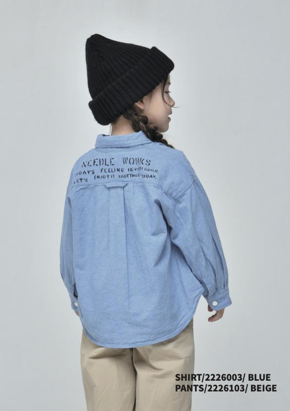 オックスフォードボタンダウンシャツ【NEEDLEWORKS】9~13号2226003w
