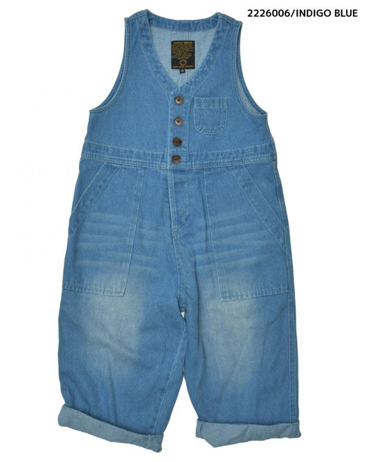 9~13号【NEEDLEWORKS】9ozデニムサロペット2226006w