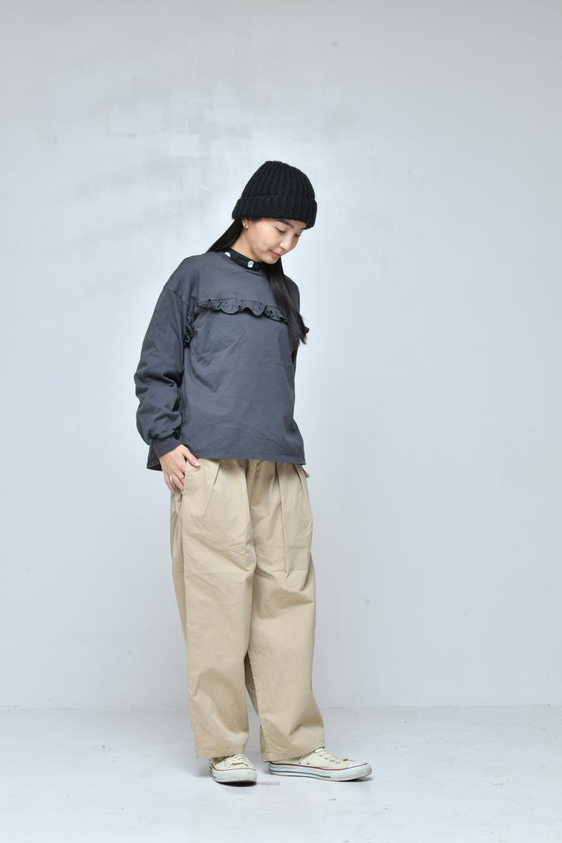9~13号【NEEDLEWORKS】OE天竺フリルロンT2226010w