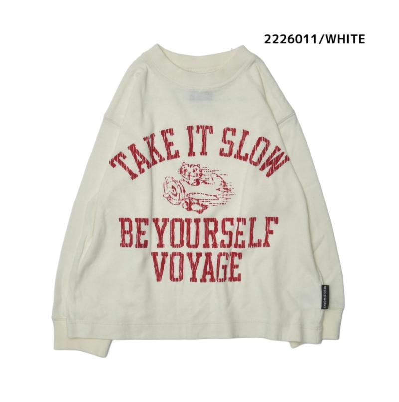 100～150【NEEDLEWORKS】21/-OE天竺TAKE IT SLOWロンT2226011