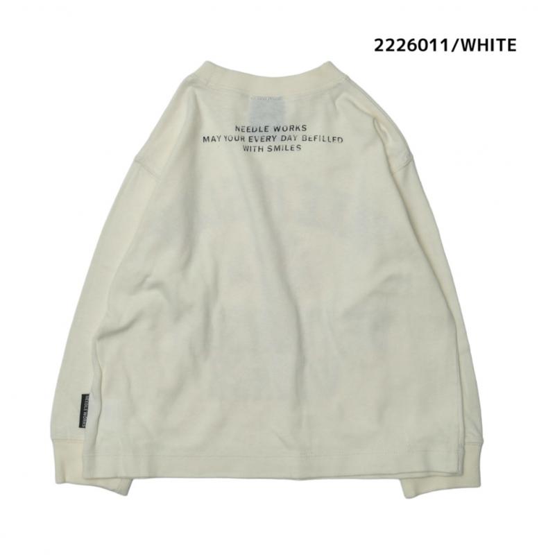 100～150【NEEDLEWORKS】21/-OE天竺TAKE IT SLOWロンT2226011