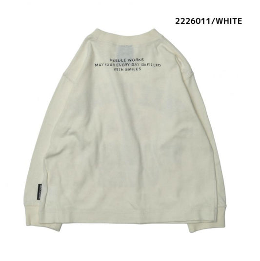 9~13号【NEEDLEWORKS】」21/-OE天竺TAKE IT SLOWロンT2226011w
