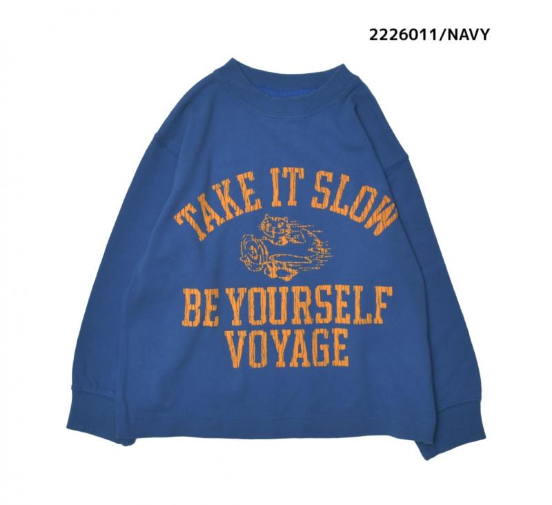 100～150【NEEDLEWORKS】21/-OE天竺TAKE IT SLOWロンT2226011