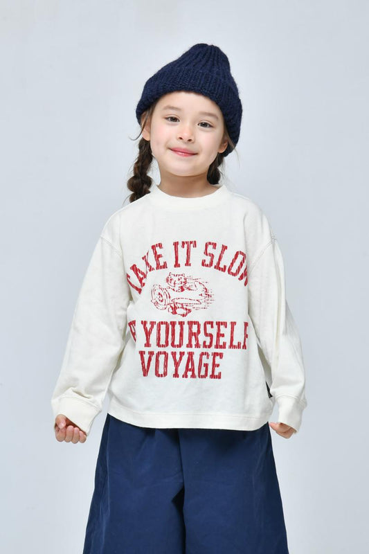 100～150【NEEDLEWORKS】21/-OE天竺TAKE IT SLOWロンT2226011