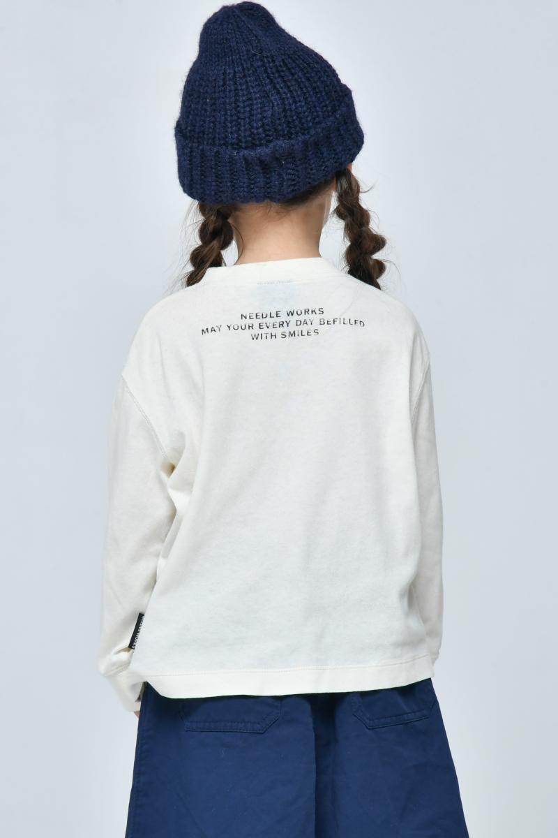 100～150【NEEDLEWORKS】21/-OE天竺TAKE IT SLOWロンT2226011