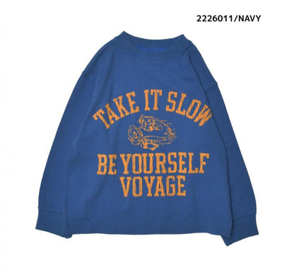 9~13号【NEEDLEWORKS】」21/-OE天竺TAKE IT SLOWロンT2226011w