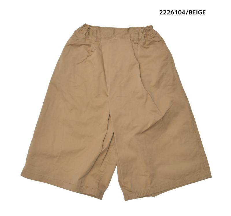 100～150【NEEDLEWORKS】ギャバタックスカート風パンツ2226104