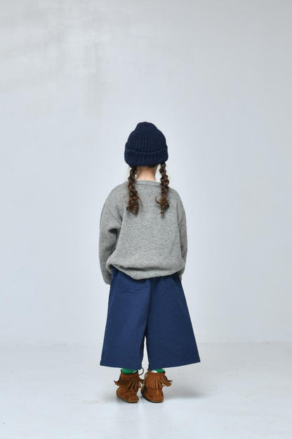 100～150【NEEDLEWORKS】ギャバタックスカート風パンツ2226104