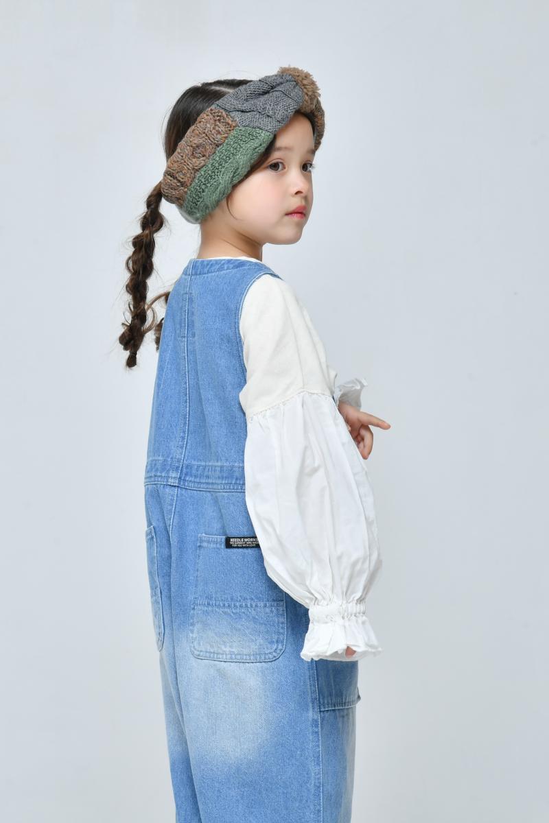 子供服100～150【NEEDLEWORKS】21/-OE天竺袖タイプライターロンT2226107