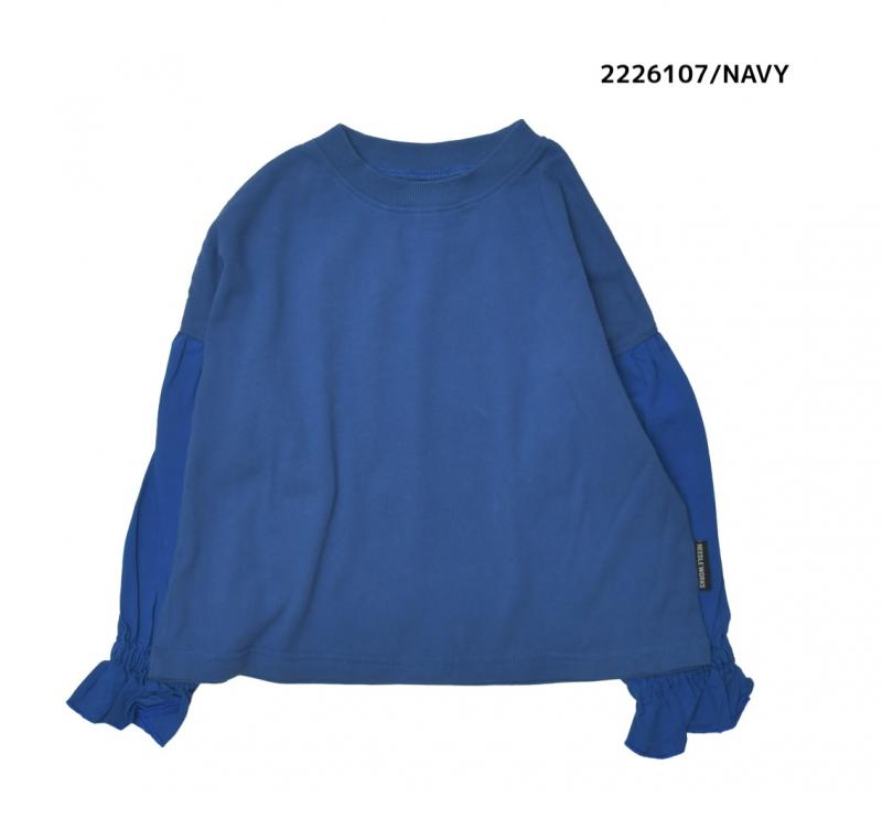 大人サイズ9~13号【NEEDLEWORKS】21/-OE天竺袖タイプライターロンT2226107w