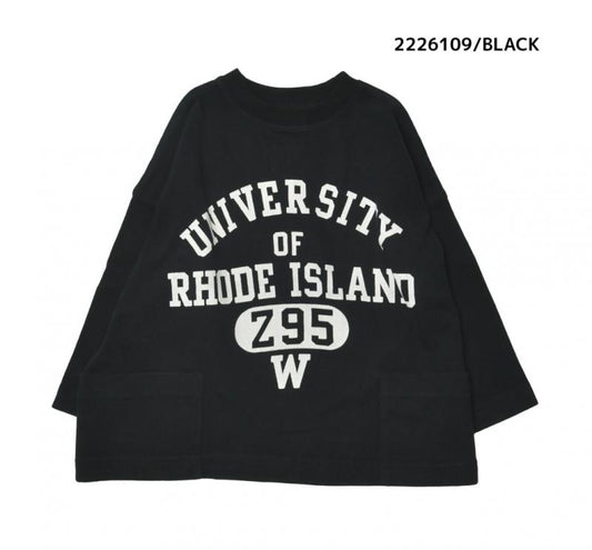 大人サイズ9~13号【NEEDLEWORKS】肉厚天竺ポケットTシャツ2226109w