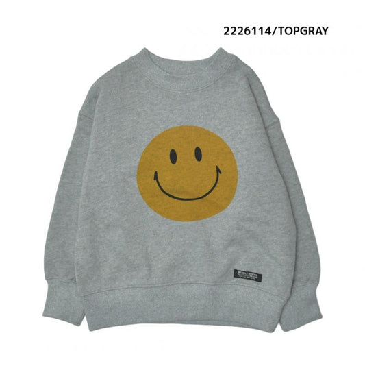大人サイズ9~13号【NEEDLEWORKS】裏毛SMILEトレーナー2226114w