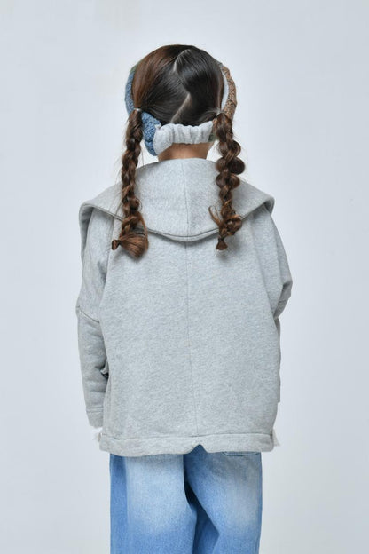 子供服100～150【NEEDLEWORKS】裏毛フードカーディガン2226118