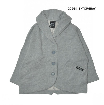 子供服100～150【NEEDLEWORKS】裏毛フードカーディガン2226118