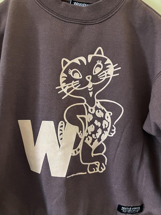 9~13号【NEEDLEWORKS】T/C裏毛TIGER LILYトレーナー2226209w