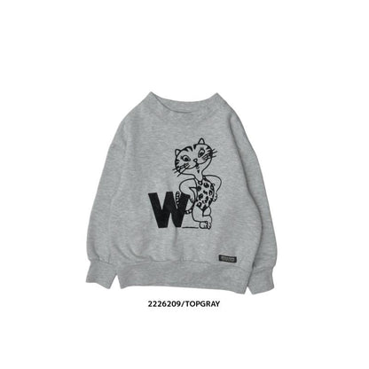 9~13号【NEEDLEWORKS】T/C裏毛TIGER LILYトレーナー2226209w