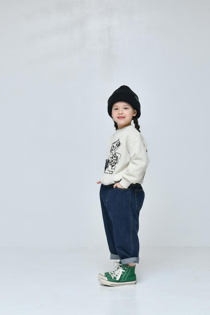 9~13号【NEEDLEWORKS】T/C裏毛TIGER LILYトレーナー2226209w