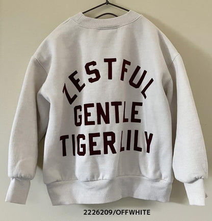 9~13号【NEEDLEWORKS】T/C裏毛TIGER LILYトレーナー2226209w