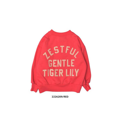 9~13号【NEEDLEWORKS】T/C裏毛TIGER LILYトレーナー2226209w
