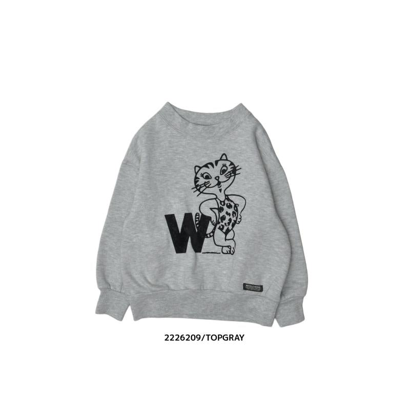 9~13号【NEEDLEWORKS】T/C裏毛TIGER LILYトレーナー2226209w