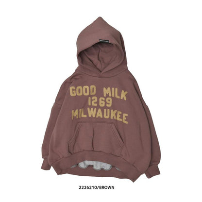 9~13号【NEEDLEWORKS】T/C裏毛パッチワークBIGパーカー2226210w