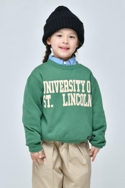 100～150【NEEDLEWORKS】T/C裏毛UNIVERSITYトレーナー2226211