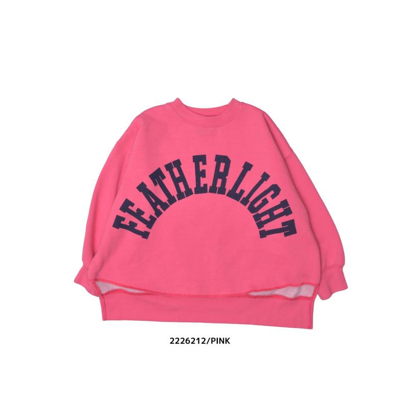 9~13号【NEEDLEWORKS】T/C裏毛裾ラウンドトレーナー2226212w