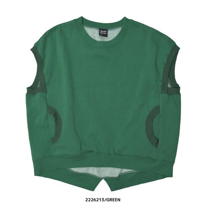 9~13号【NEEDLEWORKS】T/C裏毛サークルポケットベスト2226213w
