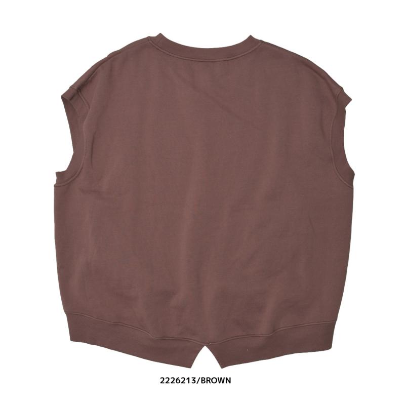 9~13号【NEEDLEWORKS】T/C裏毛サークルポケットベスト2226213w