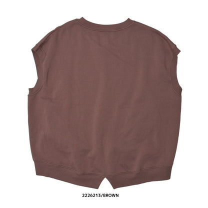 9~13号【NEEDLEWORKS】T/C裏毛サークルポケットベスト2226213w