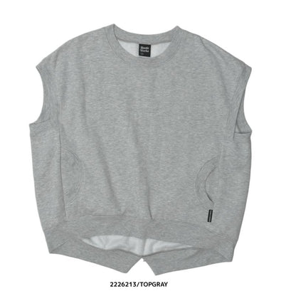 9~13号【NEEDLEWORKS】T/C裏毛サークルポケットベスト2226213w