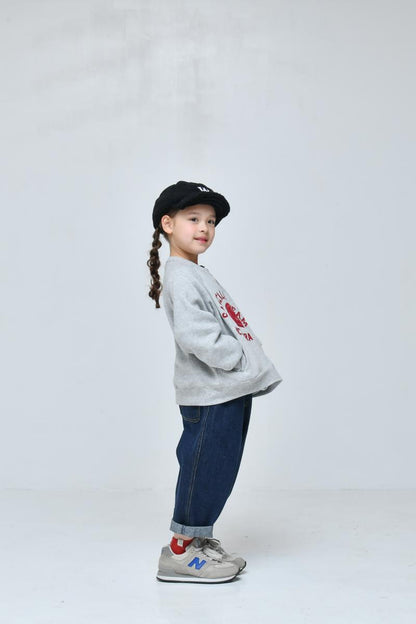 9~13号【NEEDLEWORKS】T/C裏毛ラグランポッケトレーナー2226214w