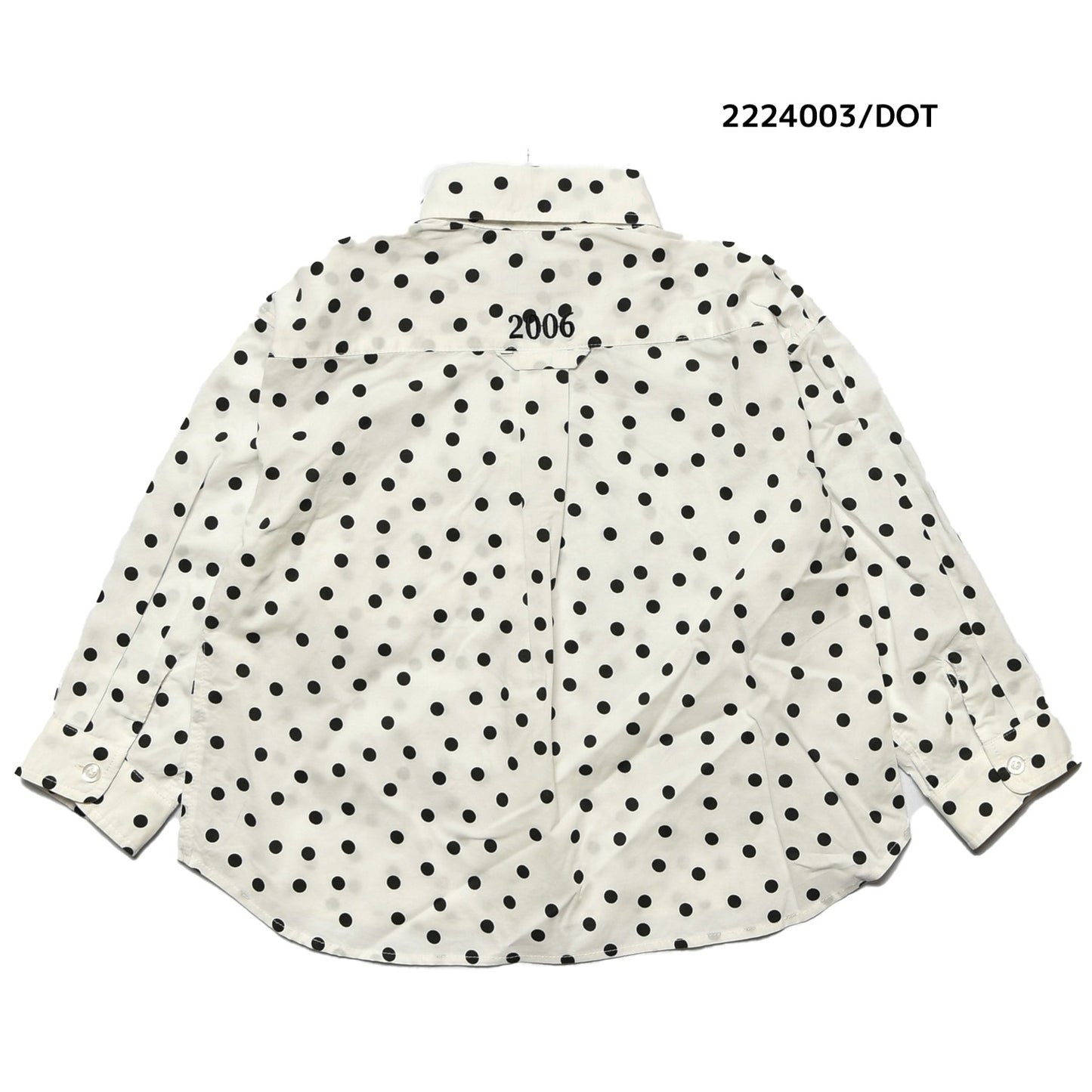 【130~150】★NEEDLEWORKS★タイプライターワイドボタンダウンシャツ（2224003j）